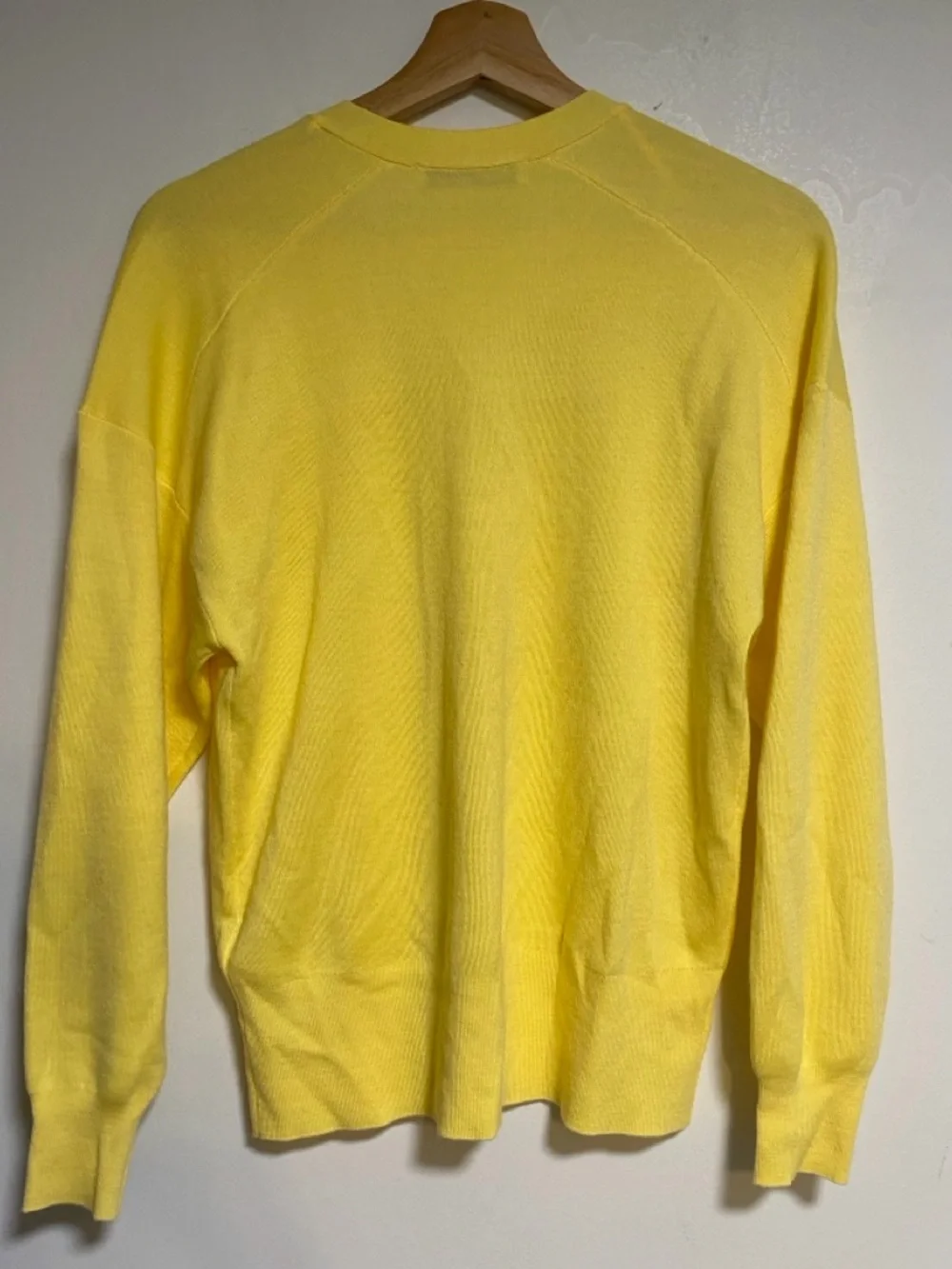 ZARA Yellow Button Front Cardigan Sweater Size S - Picture 12 of 12